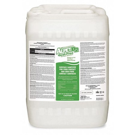 Cleaner, Disinfectant and Sanitizer, 5 gal. Pail, Alcohol MPN:SS10031-BSS