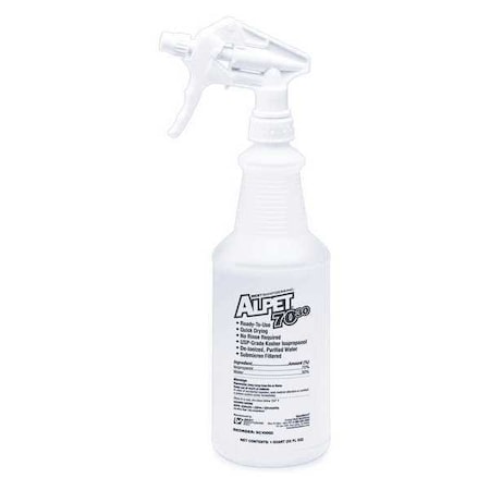 Secondary Container, 1 qt., White, Plastic, PK12 MPN:SC20000