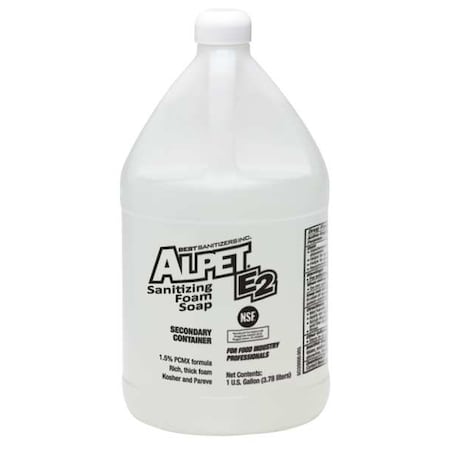 1 gal. Clear, Plastic Secondary Gallon MPN:SO20000