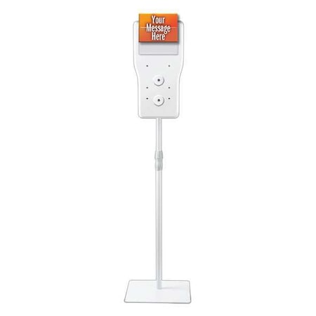 Hand Sanitizer Floor Stand, 1250mL, White MPN:KTS1011