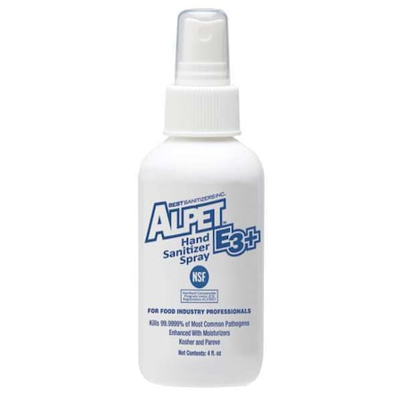 Hand Sanitizer, 4 oz, Fragrance Free, PK48 MPN:SA10036