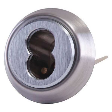 Lockset Cylinder, Satin Chrome, 6 Pins to 7 Pins MPN:12E72-S2RP626