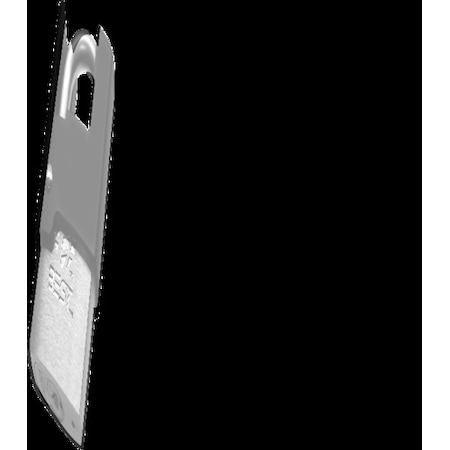 Padlock 21B, 1 Inch Tall Shackle, with Shroud MPN:21B721TSH
