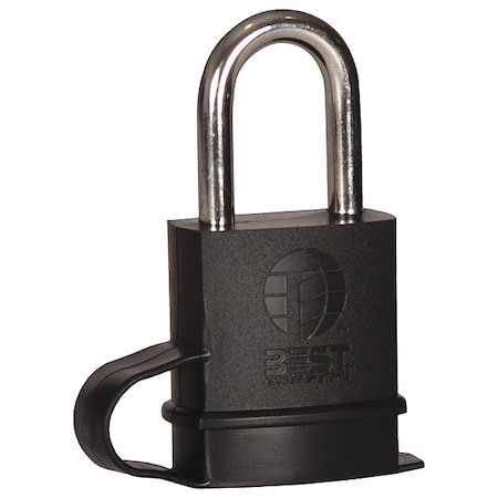 Keyed Padlock, Coreless, Long Shackle, Rectangular Brass Body, Stainless Steel Shackle, 7/8 in W MPN:21B772LWC