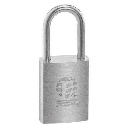 Padlock, Coreless, Long Shackle, Rectangular Zinc Alloy Body, Stainless Steel Shackle, 7/8 in W MPN:41B722L