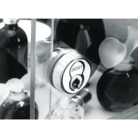 Sliding Door Cylinder, Satin Chrome MPN:4S73626