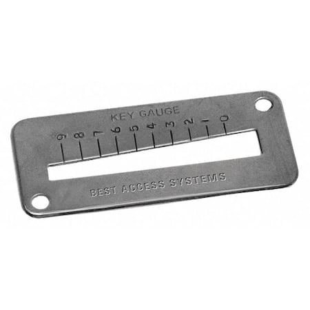 Key Gauge, Brass/Bronze/Steel Material MPN:AD501-2