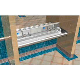 BSM Inc. Elite ADA Sink 2 Station w/ Electronic Faucet 7-3/4