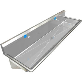 BSM Inc. ADA SS Sink 2 Station Body Only Wall Mount 72