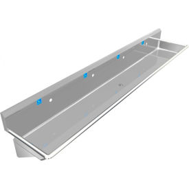 BSM Inc. ADA SS Sink 4 Station Body Only Wall Mount 120