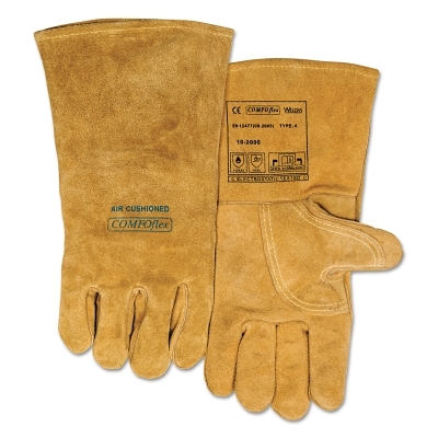 Premium Welding Glove Reinforced Palm Stiched S MPN:902-102000S