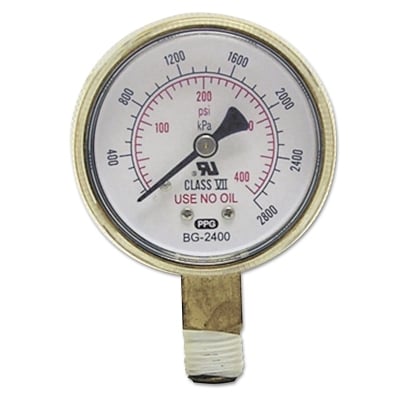 Bw 2X200 Brass Replacement Gauge MPN:900-B2200