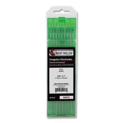 .040 X 7 Pure Tungsten Electrode 10/Pk MPN:900-0407G