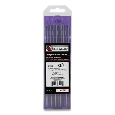 1/16 X 7 E3 Tungsten Electrode 10/Pk MPN:900-1167GE3