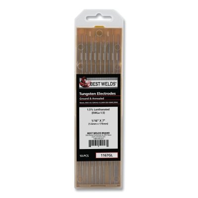 1/16 X 7 1.5% Lanthanated Tungsten 10/Pk MPN:900-1167GL