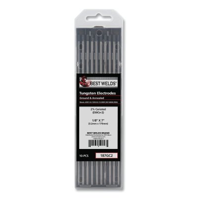 1/8 X 7 2% Ceriated Tungsten 10/Pk MPN:900-187GC2