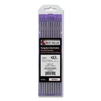 1/8 X 7 E3 Tungsten Electrode 10/Pk MPN:900-187GE3