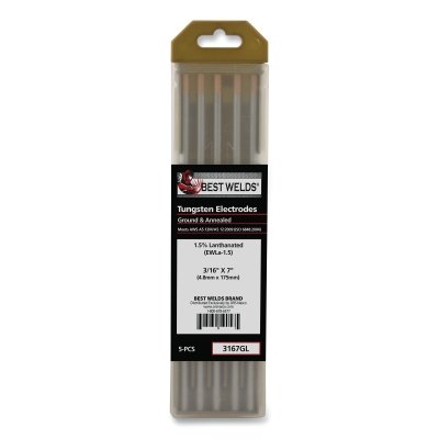 3/16 X 7 1.5% Lanthanated Tungsten 5/Pk MPN:900-3167GL