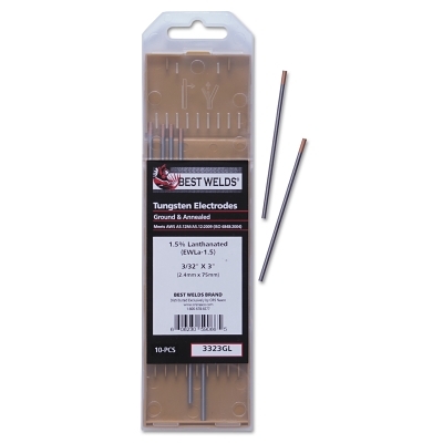 3/32 X 3 1.5% Lanthanated Tungsten 10/Pk MPN:900-3323GL