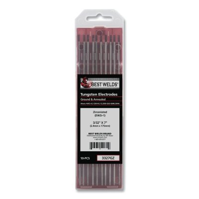 3/32 X 7 Zirconiated Tungsten 10/Pk MPN:900-3327GZ