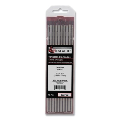 5/32 X 7 Zirconiated Tungsten 10/Pk MPN:900-5327GZ