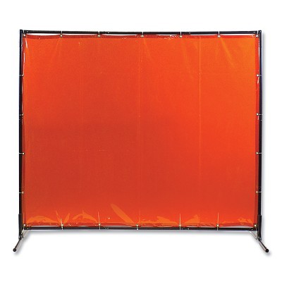Bw Curtain 14MIL Vinyl 5X6 Orange MPN:902-CURTAIN-5X6-ORG