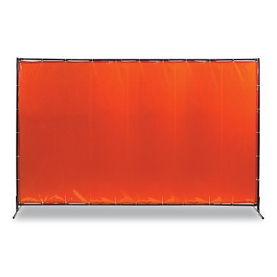 Bw Curtain 14MIL Vinyl 6X10 Orange MPN:902-CURTAIN-6X10-ORG