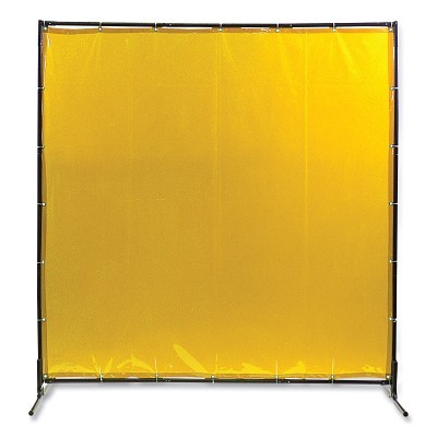 Bw Curtain 14MIL Vinyl 6X6 Yellow MPN:902-CURTAIN-6X6-YEL