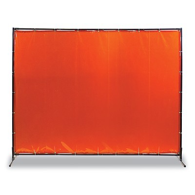 Bw Curtain 14MIL Vinyl 6X8 Orange MPN:902-CURTAIN-6X8-ORG
