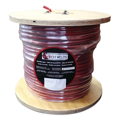 Weld Cable 1/0 Awg Red 250' Rl MPN:911-1/0-250-RED
