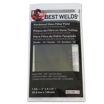 BW-2X4-1/4 #9 Glass Filter Plate MPN:901-932-105-9