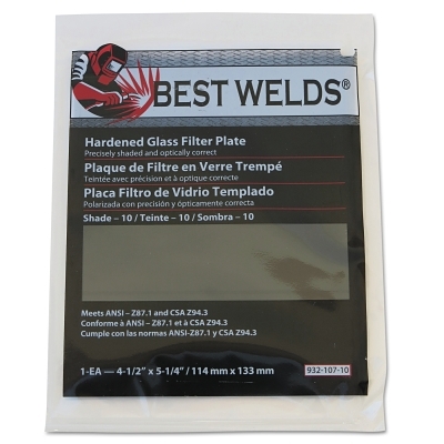 BW-4-1/2X5-1/4 #10 Glassfilter Plate MPN:901-932-107-10