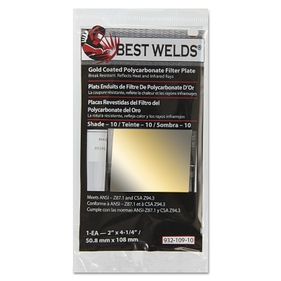 BW-2X4-1/4 #10 Gc Poly Filter Plate MPN:901-932-109-10