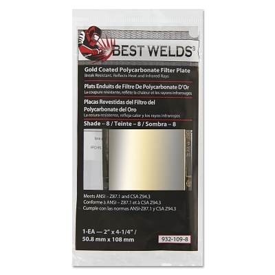 BW-2X4-1/4 #8 Gc Poly Filter Plate MPN:901-932-109-8