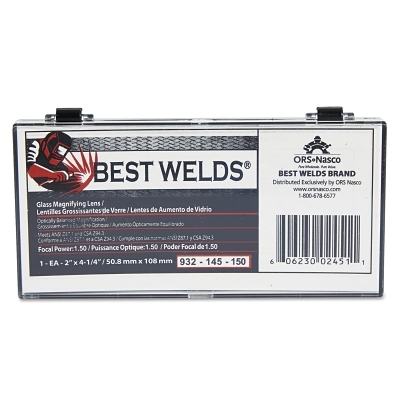 BW-2X4-1/4 Glass Mag Lens 1.50 Diopter MPN:901-932-145-150