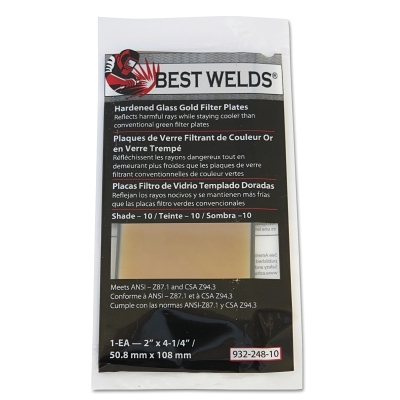 BW-FS-2H-10 2X4 Gold Filter Plate MPN:901-932-248-10