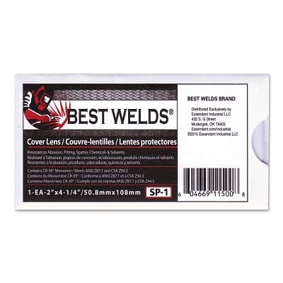 Bw 2X4 1/4 70% CR-39 Cover Lens MPN:901-SP-1