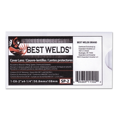 Bw 2X4 1/4 100% CR-39 Cover Lens MPN:901-SP-2