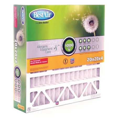 20 in x 20 in x 5 in Synthetic Furnace Air Cleaner Filter MPN:5-2020-8-2