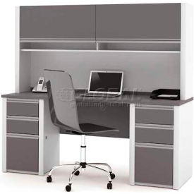 Bestar® Credenza and Hutch Kit - 71