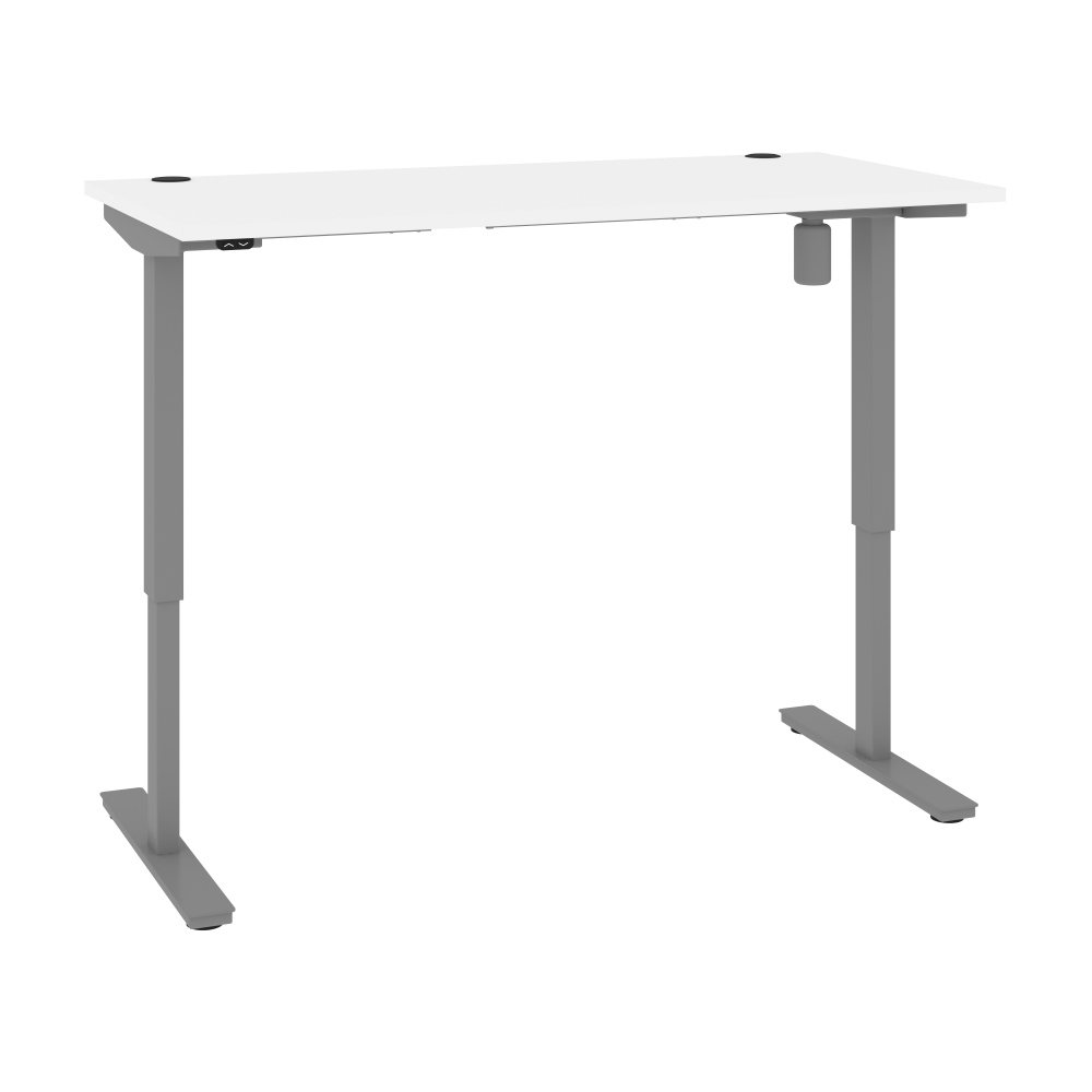 Bestar Upstand Electric 72inW Standing Desk, White MPN:175879-000017