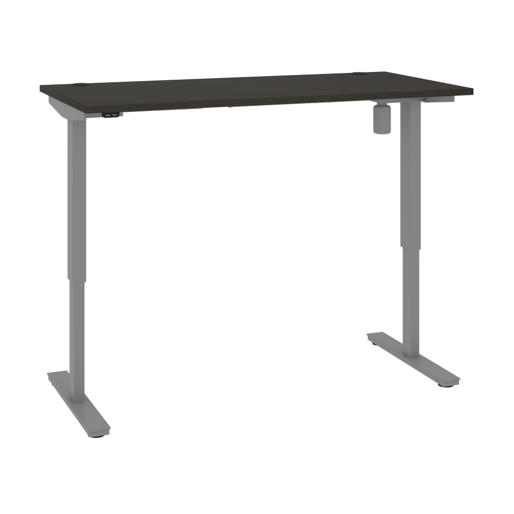 Bestar Upstand Electric 72inW Standing Desk, Deep Gray MPN:175879-000032