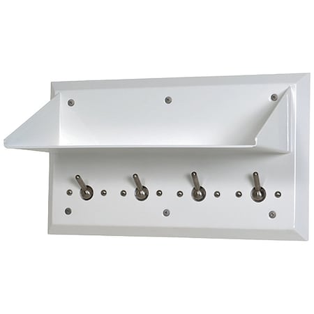 Bookshelf, Ligature Resistant, White MPN:WH1824-SLPT