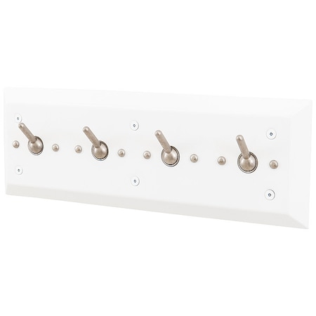 Security Hook, 4 Hook, 7/8In D, EnviroGlaze MPN:WH1828-SLPT