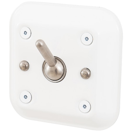 Security Hook, 1 Hook, 7/8In D, EnviroGlaze MPN:WH1830-SLPT