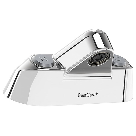Push Button Bathroom Faucet, 4 in Mount, Chrome MPN:WH3378-HC-PPZ-BAT