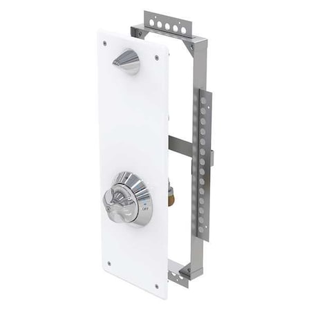 Wall, Individual Wall Shower Panel With Ligature Resistant Showerhead, Chrome, White MPN:WH418-CSH