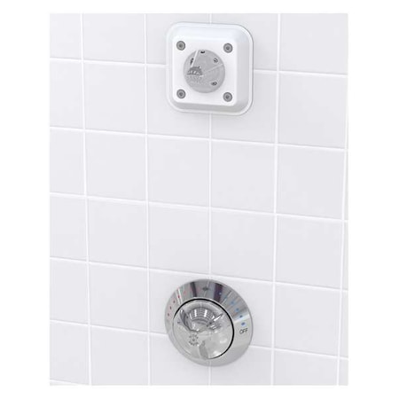 Wall, Ligature Resistant Showerhead, Chrome, White MPN:WH538-CSH-SRCH