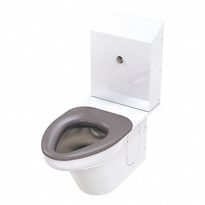 Ligature Resistant Toilet White Top Spud MPN:WH2142-2802-1.6