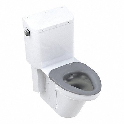 Ligature Resistant Toilet White Top Spud MPN:WH2145_10